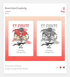 ，我们邀请了一部分优秀设计师共同完成了本系列作品“描边风脑洞插画大挑战！”。在枯燥的工作之外能有机会参与一次属于自己的脑洞设计挑战，既能收获快乐也能提升能力何乐而不
