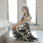 ▼SonYoonJoo▲190728图片_RO更新(枯叶剪影斑驳拓花后现代长裙)_看图_孙允珠吧_百度贴吧