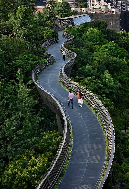 中国福州金牛山森林步道