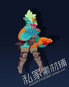 广州摆摊炒粉外卖采集到角色-卡通风格(圆乎乎)
