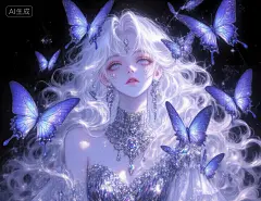 【Dave】厚涂人像插画至臻光影｜男女美人｜光影强化｜中文控制｜美宣插画｜头像｜华丽风格-LoRA-Dave-LiblibAI