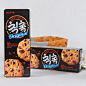 韩国进口零食 Lotte乐天曲奇饼干盒装90g 下午茶小吃（黑巧克力）-淘宝网