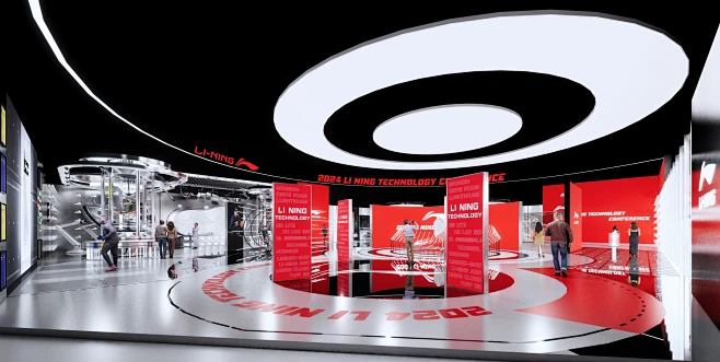 삐삐 lining Event design 李宁科技-花瓣网