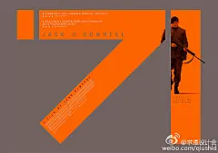 由英国平面设计师Woolston制作的海报设计，充满了视觉冲击以及震撼感。#求是爱设计#