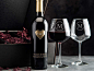 Etched Wine Gift Set