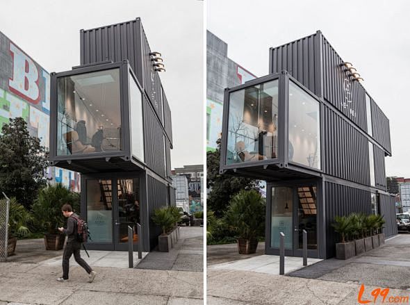 集装箱是一种相当理想的模块化建筑材料