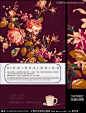 花型 花片 花卉 印花图案 包装纸 墙纸 窗帘 背景底纹 设计素材 手绘花卉 插画 #字体# #素材# #色彩# #经典# #网页# #Logo#