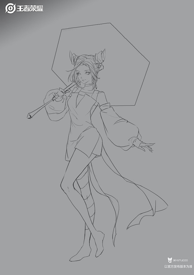 王者荣耀手绘插画5jpg