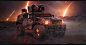 Military Prowler Concept, Jason Tonks : A quick Sunday Speed Paint'n. Just trying out a Beefed up Assault Vehicle Concept. Hope you like it!