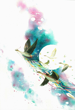 老海绵采集到手绘