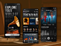 mobile app, app, music player, music, application, design, concept, uiux, ux, ui, player, audio book