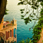 Balcony, Lake Como, Italy