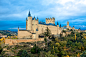 世界百所城堡建筑之西班牙（上）_阿尔卡扎尔 : 西班牙的历史极其丰富。 西班牙Segovia的Alcazar城堡 西班牙阿罕布拉宫 西班牙布特恩城堡 西班牙布特恩城堡 西班牙托莱多的Castillo de San S…