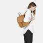 The Petra Backpack - Everlane : Ease meets elegance with this new luxury backpack
Handmade in Italy from 100% full-grain Italian leather
Features ultrasuede lining, feet to protect the bag's base, a hidden loop for secure closure, an interior snap pocket,