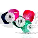 闪亮的,蜘蛛网,盒子,空白的,选择键,技术员,几何形状,立方体,白色,式样