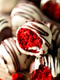 颜值与美味兼备的红丝绒蛋糕，超强诱惑力 ​​​​