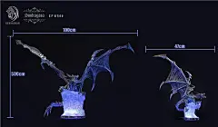 核玩 coreplay 冰霜巨龙 魔兽世界 gk模型手办雕像-淘宝网
