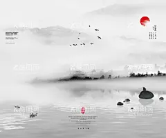 中国风水墨元素背景  - 源文件下载【酷图网】水彩水墨,花纹背景,壁纸,水墨荷花,二十四节气,山水画,古风,中国风,古典,古镇,设计,山水,毛笔字,古朴,花鸟,背景,屏风,水墨背景,国画,中式,广告设计,毛笔画,江南水墨,水墨装饰画,墙纸,意境