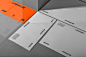 branding  automotive   logo Photography  Aerial orange grey print Web typography  