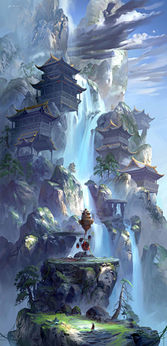 仙侠背景-花瓣网|陪你做生活的设计师 | 8376.jpg (2480×3508)