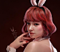 Cute 3D bunny girl character by kimhj00123!!! http://kimhj00123.cghub.com/images/