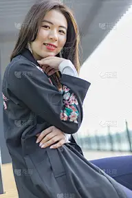 可爱的日本女孩