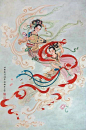 胖脸吉祥丨 这对敦煌飞天的小仙女，原是夫妻？！