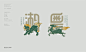 #灵感的诞生# 华乐-湘粤食典品牌VI设计
via：鱼子阳 ​​​​