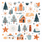 redwolf99is_Stickers_white_background_Christmas_elements_vector_42e738ad-ad64-496b-9e1c-f60d4fbde67c