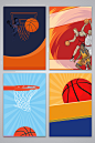 篮球体育海报背景