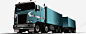 卡通卡车运输车 免费下载 页面网页 平面电商 创意素材