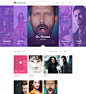 Movie/Cinema UI Inspiration — Muzli -Design Inspiration : via Muzli