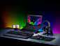 Razer Base Station Chroma USB Headset Desk Stand is perfect for organized gamers