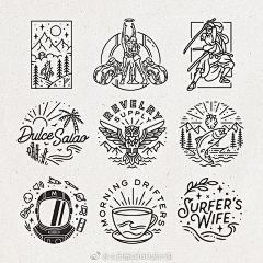 爱吃素的狼羔羔采集到LOGO设计