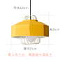 北欧创意个性餐厅灯丹麦后现代简约餐吧台咖啡厅网咖马卡龙吊灯具-淘宝网