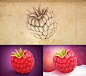 设计师 Mike 超级牛逼设计作品欣赏--- 树莓  图标设计，解解你的馋吧 http://www.uisheji.com/153954.html/12