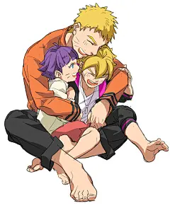 火影忍者  漩涡鸣人  漩涡向日葵  漩涡博人