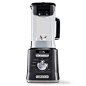 Calphalon 67 oz. 10-Speed Dark Stianless Steel Auto Speed Blender BLCLMB1 - The Home Depot : No more pulsing, shaking the jar, or hand stirring needed for excellent results with the Calphalon Auto-Speed Blender. It senses the mixture in the jar and automa
