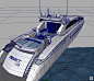 Danish Yacht – Project 116 – Modélisation 3D #游艇#