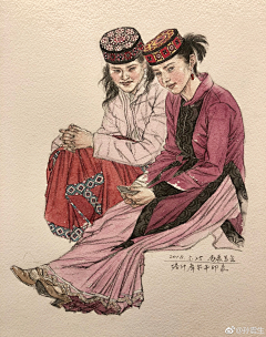向英神采飞扬采集到民族手绘