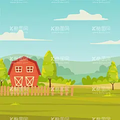 矢量农场背景  - 源文件下载【酷图网】矢量农场背景,矢量乡村背景,农场背景,乡村地形背景,壁纸,农场,农村,大自然,植物,景色,风景地形,