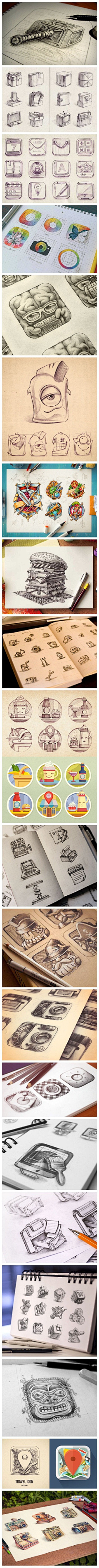 DaniWang采集到手绘UI和完成图