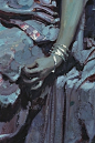 MOONLIGHT MAGIC :   The illustrator Dean Cornwell was so damn good that when he painted a moonlit scene, he didn't need to show the moon, or the night sky, or...