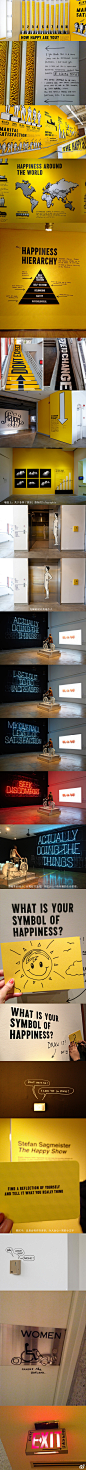 费城展出的「Happy Show」，为参观者提供设计师 Stefan Sagmeister 的「快乐脑」，藉由他的脑袋感受各种形式的快乐世界观。.jpg