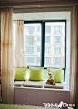 全套现代建筑一室两厅小户型阳台飘窗装修效果图—土拨鼠装饰设计门户