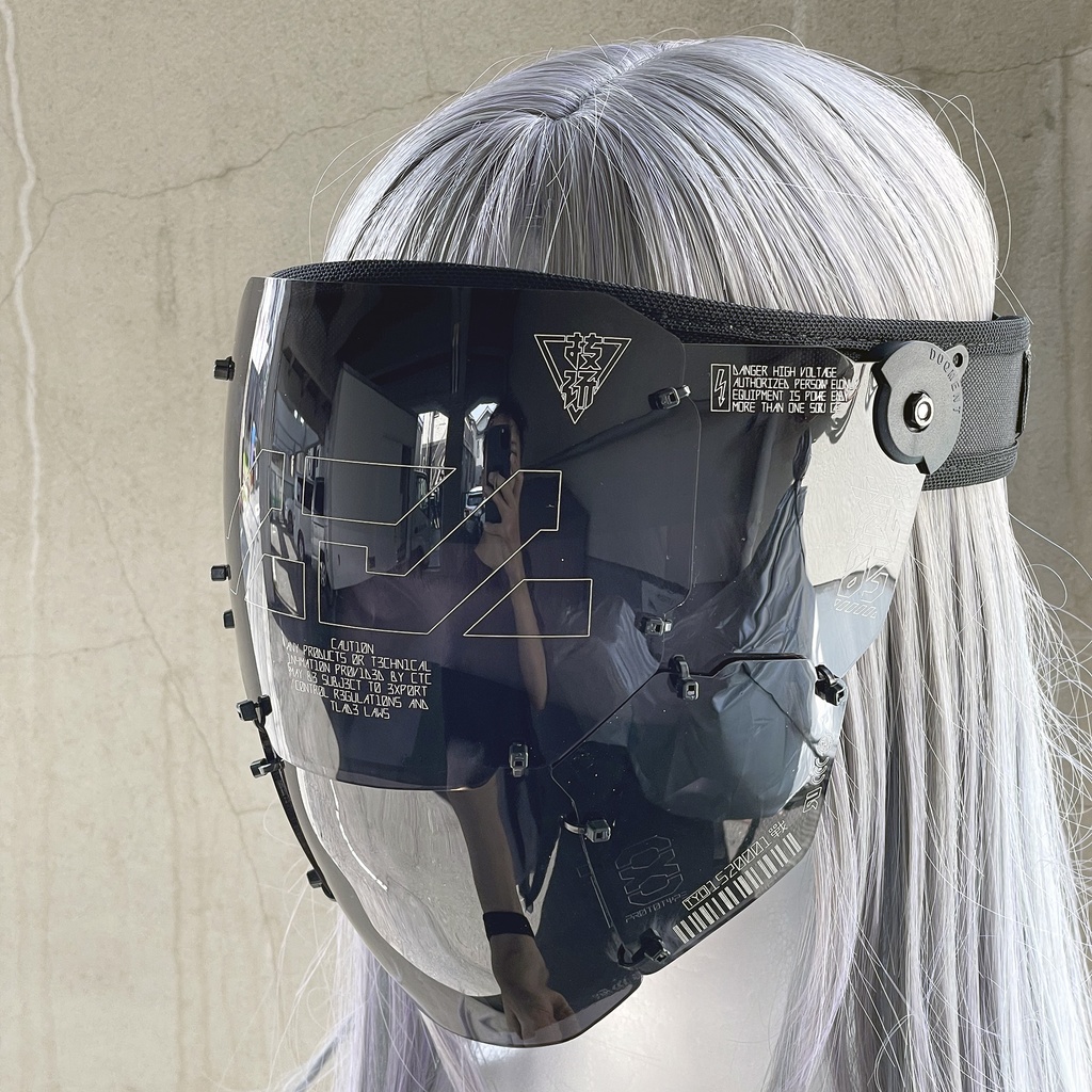 フェイスシールドユニット- 中央町戦術工芸- BOOTH