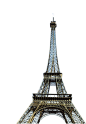 埃菲尔铁塔 法国元素 PNG