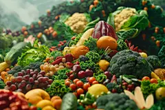 微距果蔬风景设计场景