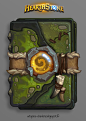 Frozen Throne Assets, Charlène Le Scanff (AKA Catell-Ruz) : Some assets I made for "Knights of the Frozen Throne", the latest Hearthstone expansion!<br/>Art Director: Ben Thompson