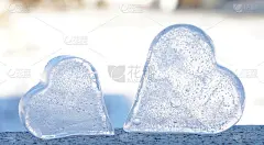 冬天的冰心景观